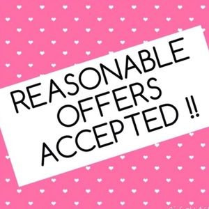 Reasonable offers accepted!!